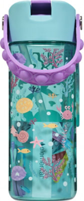 Elemental 18oz Splash Pop Fidget Bottle Mermaid Plastic - EA - Image 3