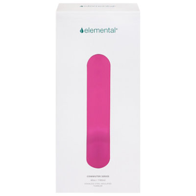 Elemental Commuter 40oz Hot Pink Ss - EA - Image 1