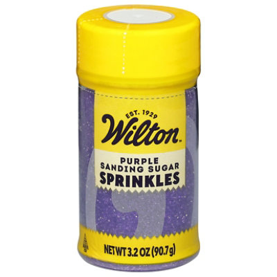 Wilton Purple Sanding Sugar Short - 3.2 OZ - Image 1