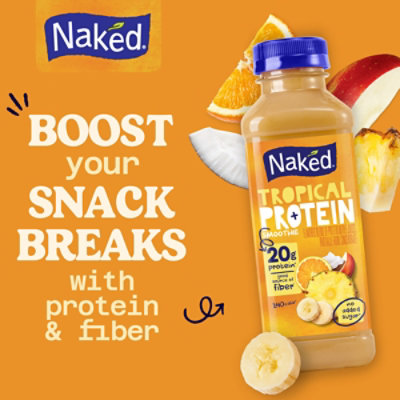 Naked Tropical Protein Smoothie Bottle - 15.2 Fl. Oz. - Image 3