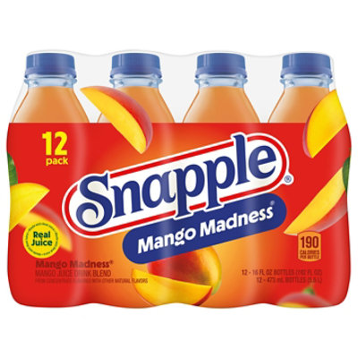 Snapple Mango Madness 12-16fz - 12-16 FZ - Image 1
