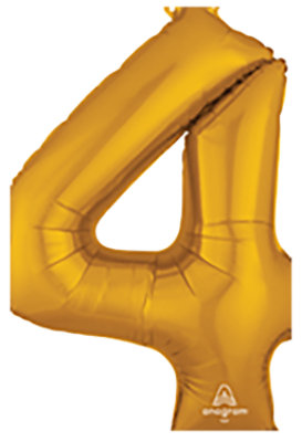 Mylar 4 Balloon - EACH - Image 1