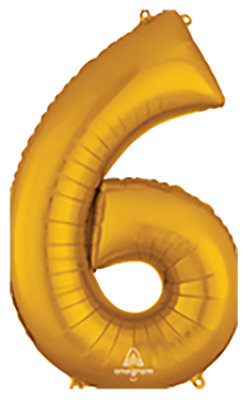 Mylar 6 Balloon - EACH - Image 1