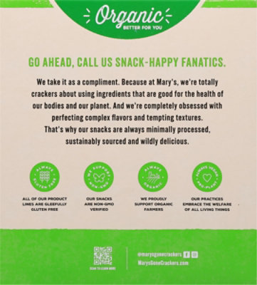 Marys Gone Crackers Basil Garlic 4oz - 4 OZ - Image 6