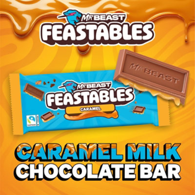 Feastables Caramel Chocolate Bar - 2.1 OZ - Image 2