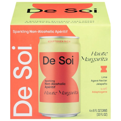 De Soi Haute Marg Spkl Aper 8-4 Fl Oz Cans - 4-8 FZ - Image 1