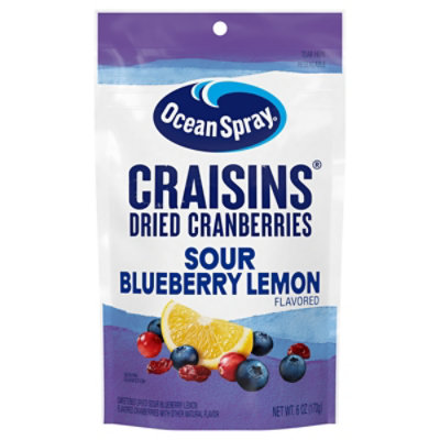 Ocean Spray Craisins Sour Blueberry Lemon 6oz - 6 OZ