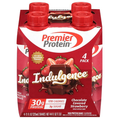 Premier Protein Shakes Strawberry 4/11Oz vons