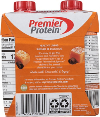 Premier Protein Indulge  Salted Caramel Truffle 4ct-11fz - 4-11 FZ - Image 5