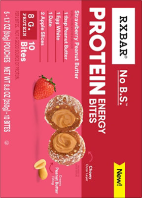 Rxbar Bites Strawberry Almond Butter - 8.8 OZ - Image 5