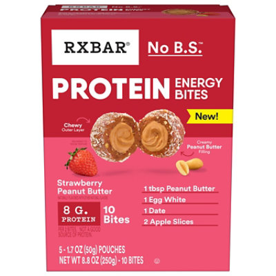Rxbar Bites Strawberry Almond Butter - 8.8 OZ - Image 1