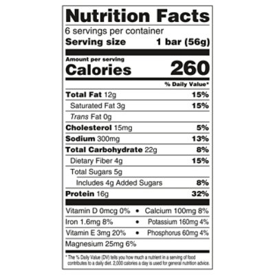 Clif Builders Crspy Almd Sltd Caramel Ls - 11.82OZ - Image 3