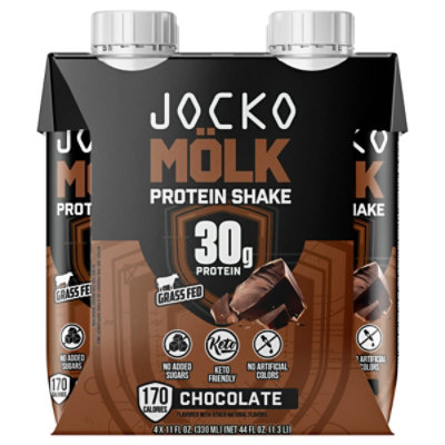 Jocko Molk Chocolate Protein Shake - 4-11 FZ - Image 2