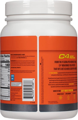 C4 Whey Reese's Peanut Butter Cup - 25.5 OZ - Image 5