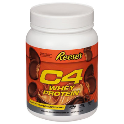 C4 Whey Reese's Peanut Butter Cup - 25.5 OZ - Image 1
