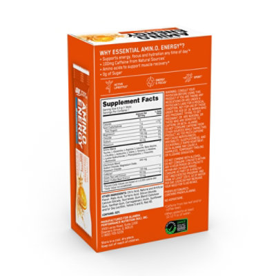 On Amino Energy Stick Pack Tangerine - 7 CT - Image 4