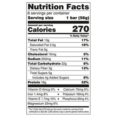 Clif Builders Crispy Pb Choc Lo-sugar - 11.82OZ - Image 3