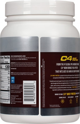 C4 Whey Hersheys Milk Chocolate - 22.9 OZ - Image 5