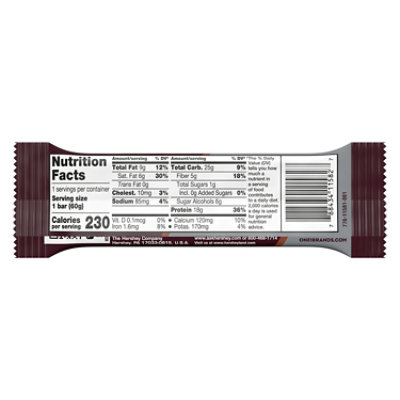 One Hersheys Double Chocolate Protein Bar 2.12oz - 2.12 OZ - Image 2