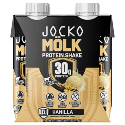 Jocko Molk Vanilla Protein Shake - 4-11FZ - Image 2