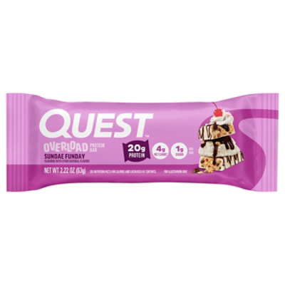 Quest Overload Bars Sundae Funday - 2.22OZ - Image 2