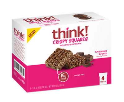 Think Hip Chocolate Crispy Squares - 4-1.48O - Image 1