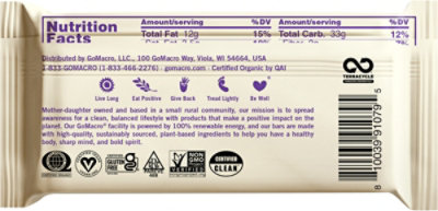 Gomacro White Choclate Macadamia Nuts - 2.3 OZ - Image 5