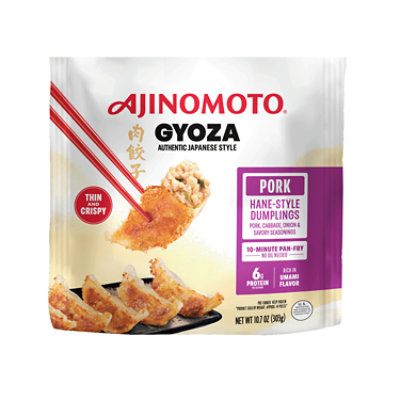 Ajinomoto Gyoza Pork Hane-style Dumplings Bag 10.7 Oz - 10.7 OZ - Image 1