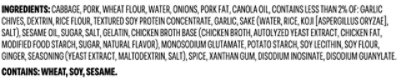 Ajinomoto Gyoza Pork Hane-style Dumplings Bag 10.7 Oz - 10.7 OZ - Image 3