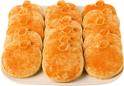 Pumpkin Shaped Cookies 16 Count - EA - Image 1