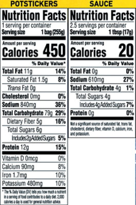 Ling Ling Potstickers Vegetable Dumplings Bag 10.5 Oz - 10.5 OZ - Image 2