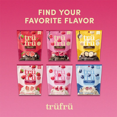 Tru Fru Raspberries In White & Dark Chocolate 3.4 Oz - 3.4 OZ - Image 2
