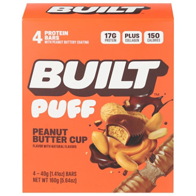 Built Puff Peanut Butter Cup 4ct - 4 CT - Image 1