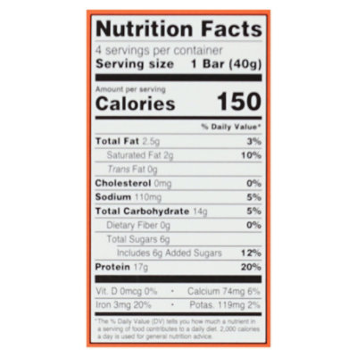 Built Puff Peanut Butter Cup 4ct - 4 CT - Image 3