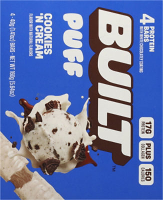Built Puff Wc Cookies N Cream - 4 CT - Image 5