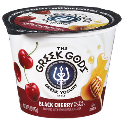 Greek Gods Black Cherry Greek Yogurt 5oz - 5 OZ - Image 1