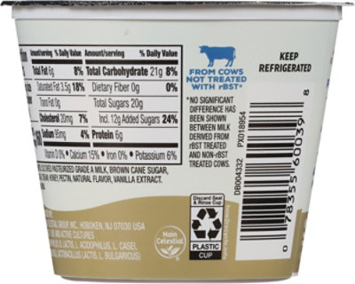 Greek Gods Honey Vanilla Greek Yogurt 5 Oz - 5 OZ - Image 5