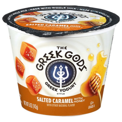Greek God Greek Yogurt Salted Caramel 5 Oz - 5 OZ - Image 1
