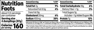 Ajinomoto Gyoza Chicken Hane-style Dumplings Bag 10.7 Oz - 10.7 OZ - Image 2