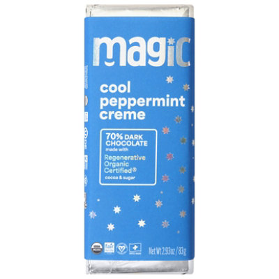 Magic Chocolate Bar Cool Peppermint Cream Organic - 2.93 OZ - Image 1