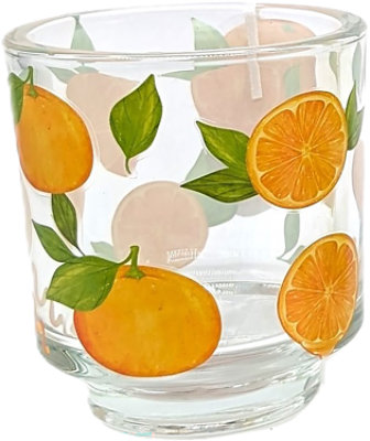 Overjoyed Boutique Fruit Candle Holder Orange - EA - Image 1