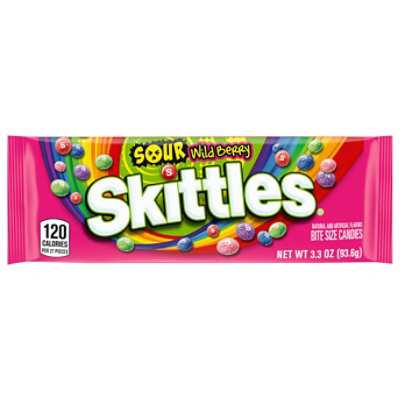Skittles Limited Edition Wicked For Good Sour Wild Berry Candy - 3.3 Oz - Image 4