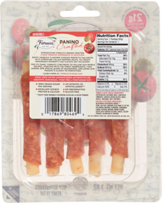 Fiorucci All Natural Uncured Pepperoni Tomato & Olive Cheese Crafted Panino - 3 OZ - Image 5