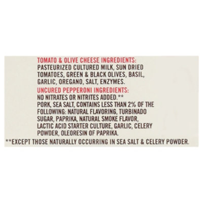 Fiorucci All Natural Uncured Pepperoni Tomato & Olive Cheese Crafted Panino - 3 OZ - Image 4