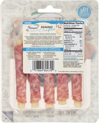 Fiorucci All Natural Uncured Sopressata & Fontina Crafted Panino - 3 OZ - Image 5