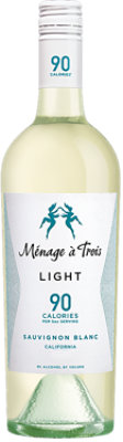 Menage A Trois Sauv Blanc Light Wine - 750 ML - Image 1