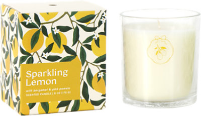 Overjoyed Boutique Boxed Fruit Candle Sparkling Lemon - EA - Image 1