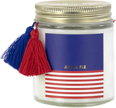 Overjoyed Boutique Patriotic Candle Apple Pie - Each - Image 1