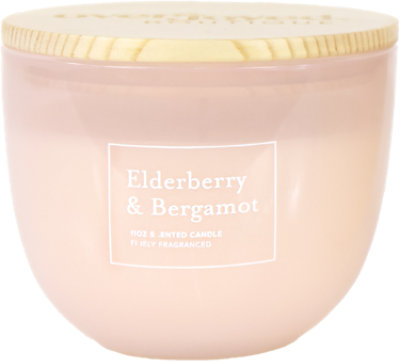 Overjoyed Boutique Rounded Candle Elderberry & Bergamot - EA - Image 1