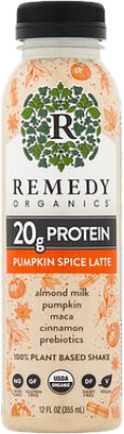 Remedy Organics Pumpkin Spice Latte 12 Fz - 12 FZ - Image 1